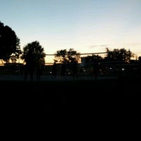 Photo taken at Lincoln Memorial Sand Volleyball Courts by Aaron D. on 9/14/2016