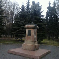 Photo taken at Памятник Мигелю де Сервантесу Сааведра by Игорь У. on 4/14/2014