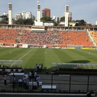 Photo taken at Estádio Municipal Paulo Machado de Carvalho (Pacaembu) by Luciano B. on 5/12/2013