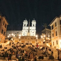 Photo taken at Piazza di Spagna by Ахалай М. on 1/23/2018