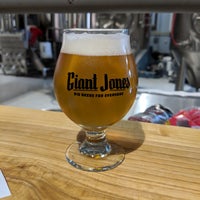 Photo taken at Giant Jones Brewing Company by Abby S. on 9/1/2018