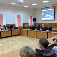 Photo taken at Администрация Псковского района by Alexey O. on 2/2/2017