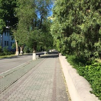 Photo taken at Студенческий парк ргупс by Denis Y. on 5/24/2017