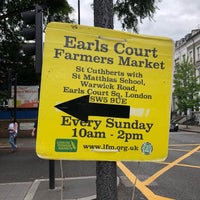Photo taken at Earl&amp;#39;s Court Farmers&amp;#39; Market by Nathalie M. on 7/7/2019