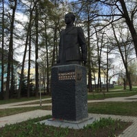 Photo taken at Памятник Владимиру Загорскому by Елена Г. on 5/1/2016
