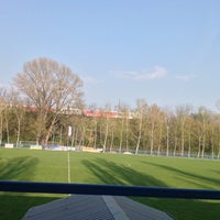 Photo taken at Futbalový Štadión DNV by Nelli F. on 3/29/2014