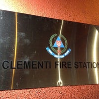 Photo taken at Clementi Fire Station by Ahtao 9. on 10/8/2012