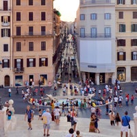 Photo taken at Spanish Steps by Pianopia P. on 8/10/2020