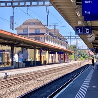 Photo taken at Bahnhof Uster by Pianopia P. on 8/12/2022
