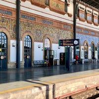 Photo taken at Jerez Railway Station by Pianopia P. on 7/28/2021