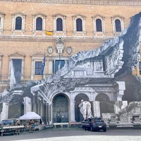 Photo taken at Piazza Farnese by Pianopia P. on 4/23/2022