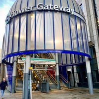 Photo taken at Tower Gateway DLR Station by Pianopia P. on 1/17/2020