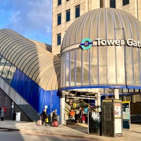 Photo taken at Tower Gateway DLR Station by Pianopia P. on 1/2/2023