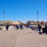 Photo taken at Pontile di Ostia by Pianopia P. on 4/24/2022