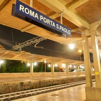 Photo taken at Roma Porta San Paolo (Roma-Lido) by Pianopia P. on 8/10/2020