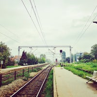 Photo taken at Željeznička postaja Kustošija by Ivana V. on 10/15/2016