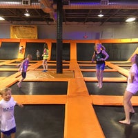 Photo taken at Urban Air Trampoline Park by Rebecca L. on 5/29/2016