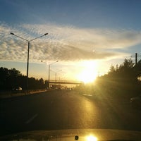 Photo taken at Нефтеюганское шоссе by Ivan U. on 9/4/2014