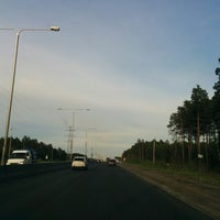 Photo taken at Нефтеюганское шоссе by Ivan U. on 7/2/2014
