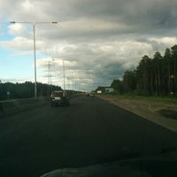 Photo taken at Нефтеюганское шоссе by Ivan U. on 6/28/2014