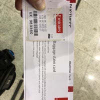 Photo taken at Check-in Emirates by Marcos C S. on 6/20/2018