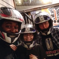 Photo taken at Racer&amp;#39;s Edge Indoor Karting by t on 3/26/2016