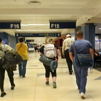 Photo taken at Concourse F by Alice K. on 9/14/2019