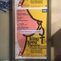 Photo taken at Théâtre de L&amp;#39;Atelier by Qian on 10/26/2018