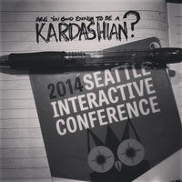 10/16/2014 tarihinde Jonathan S.ziyaretçi tarafından Seattle Interactive Conference 2013'de çekilen fotoğraf