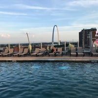 Photo taken at Sky Terrace Pool by Andy G. on 6/3/2017