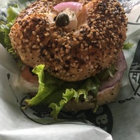 Photo taken at The Bagel Factory by Hansel C. on 7/12/2017