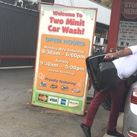 Photo taken at Two Minit Carwash by Martin D. on 11/22/2017