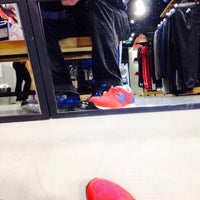 Photo taken at New Balance by Tacettin on 4/12/2015
