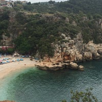 Photo taken at Büyük Çakıl Plajı by Sabiha T. on 5/21/2016