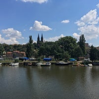 Photo taken at Botel Vodník by Petr M. on 7/27/2018