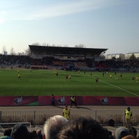 Photo taken at Rubin Stadium by Ali S. on 3/21/2015