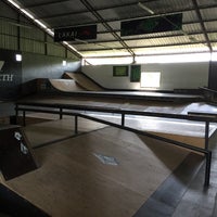 Photo taken at Motion Skate Park by SLK on 5/24/2015