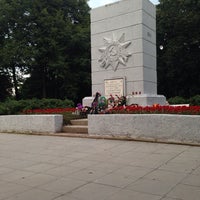Photo taken at Памятник доблестным защитникам Ленинграда by Амалечка К. on 7/16/2014