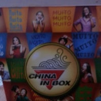 Photo taken at China in Box by Juliana A. on 1/12/2014