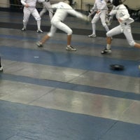 Photo taken at DC Fencing Club by Barbara D. on 2/27/2013