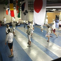 Photo taken at DC Fencing Club by Barbara D. on 9/24/2012