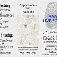 a Live Scan Building In Livermore