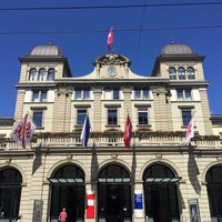 Photo taken at Bahnhof Winterthur by Daniel S. on 8/7/2016