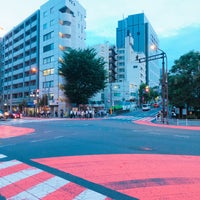 Photo taken at Namikibashi Intersection by shogo h. on 7/12/2018