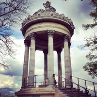 Photo taken at 19e arrondissement – Buttes Chaumont by DC on 4/30/2014