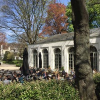 Photo taken at L&amp;#39;Orangerie du Parc d&amp;#39;Egmont / Orangerie van het Egmontpark by Davide T. on 4/21/2016