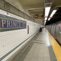 Photo taken at MTA Subway - Prince St (R/W) by Aleksey on 9/23/2023