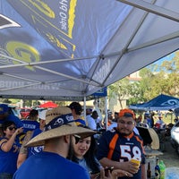 Photo taken at South Lawn - USC Tailgate by Timothy C. on 8/24/2019