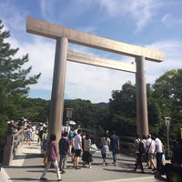 Photo taken at Ise Jingu Naiku Shrine by えみたん . on 8/23/2015