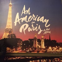 Photo taken at An American In Paris at The Palace Theatre by Katie W. on 8/12/2015